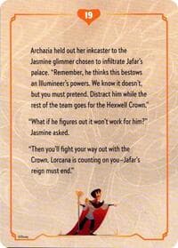 Reign of Jafar Lore Card (19 of 19) - Reign of Jafar - Disney Lorcana card
