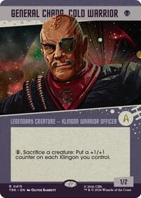 General Chang, Cold Warrior (Showcase) (0415) - Star Trek - Magic: The Gathering card