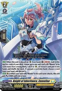 Knight of Inheritance, Emmeline (D-PR/1127EN) - D Promo Cards - Cardfight Vanguard card