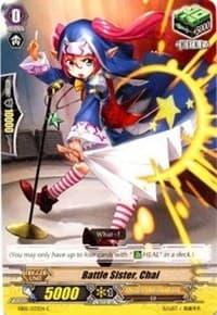 Battle Sister, Chai - EB05 - Celestial Valkyries - Cardfight Vanguard card