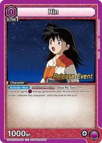 Rin - UE23BT: Inuyasha Release Event Cards - Union Arena card