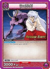 Goshinki - UE23BT: Inuyasha Release Event Cards - Union Arena card