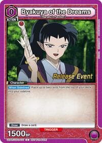 Byakuya of the Dreams - UE23BT: Inuyasha Release Event Cards - Union Arena card