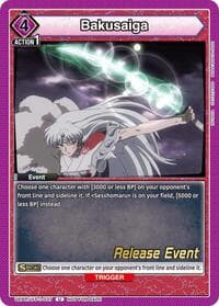 Bakusaiga - UE23BT: Inuyasha Release Event Cards - Union Arena card