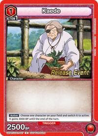 Kaede - UE23BT: Inuyasha Release Event Cards - Union Arena card