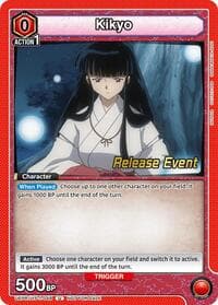 Kikyo - UE23BT: Inuyasha Release Event Cards - Union Arena card