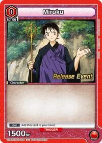 Miroku (068) - UE23BT: Inuyasha Release Event Cards - Union Arena card