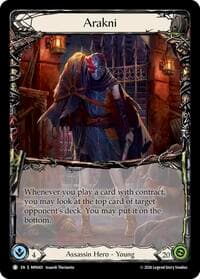 Arakni - Mastery Pack Assassin - Flesh and Blood TCG card