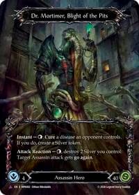 Dr. Mortimer, Blight of the Pits (Marvel) - Mastery Pack Assassin - Flesh and Blood TCG card