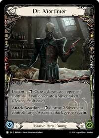 Dr. Mortimer - Mastery Pack Assassin - Flesh and Blood TCG card