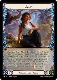 Uzuri - Mastery Pack Assassin - Flesh and Blood TCG card