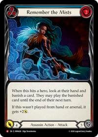 Remember the Mists - Mastery Pack Assassin - Flesh and Blood TCG card