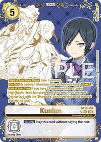 Kunlun (Rare Pull) - Timeless Bonds - Digimon Card Game card