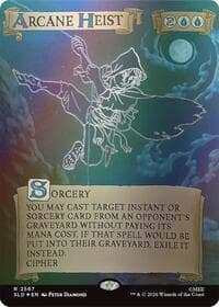 Arcane Heist (Out Of Sight Foil) - Secret Lair Drop Series - Magic: The Gathering card