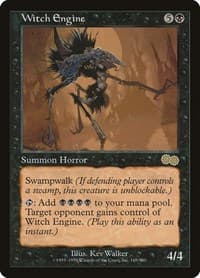 Witch Engine - Urza's Saga - Magic: The Gathering card