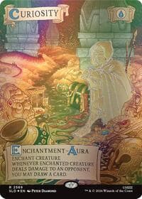 Curiosity (2569) (Out Of Sight Foil) - Secret Lair Drop Series - Magic: The Gathering card