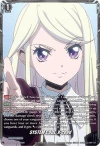 SYSTEM CODE: X-ceed - D Promo Cards - Cardfight Vanguard card
