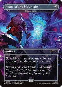 Heart of the Mountain - Arcane Signet - Secret Lair Drop Series - Magic: The Gathering card