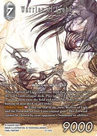 Warrior of Light (Full Art) - Blissful Eternity - Final Fantasy TCG card