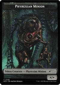 Phyrexian Minion (SLD) // Pegasus (KHC) Double-sided Token - Secret Lair Drop Series - Magic: The Gathering card