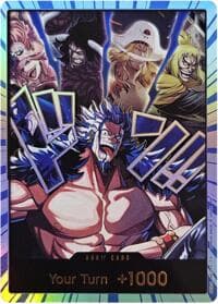 DON!! Card (Alternate Art) (Rocks) (Special Foil) - The World's Strongest Warriors - One Piece Card Game card