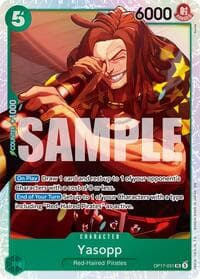 Yasopp - The World's Strongest Warriors - One Piece Card Game card