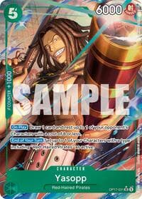 Yasopp (Alternate Art) - The World's Strongest Warriors - One Piece Card Game card