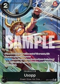 Usopp (Alternate Art) - The World's Strongest Warriors - One Piece Card Game card