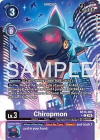 Chiropmon (Alternate Art) - Timeless Bonds - Digimon Card Game card