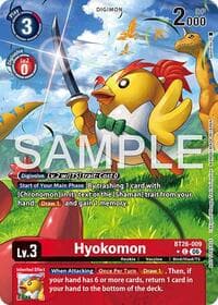 Hyokomon (Alternate Art) - Timeless Bonds - Digimon Card Game card