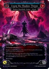 Usurp the Shadow Throne (Marvel) - Usurp the Shadow Throne - Flesh and Blood TCG card