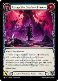 Usurp the Shadow Throne - Usurp the Shadow Throne - Flesh and Blood TCG card