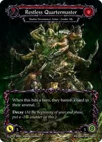 Restless Quartermaster (Marvel) - Usurp the Shadow Throne - Flesh and Blood TCG card