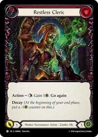 Restless Cleric - Usurp the Shadow Throne - Flesh and Blood TCG card