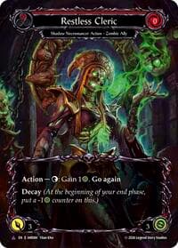 Restless Cleric (Marvel) - Usurp the Shadow Throne - Flesh and Blood TCG card