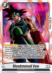 Bloodstained Vow - Brightness of Hope - Dragon Ball Super: Fusion World card