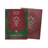 Dragon Shield Guildpact Series Dual Matte: Standard Art Sleeves - Gruul Clans (100-Pack) - Dragon Shield Card Sleeves - Card Sleeves card