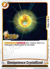 Omnipotence Crystallized - Brightness of Hope - Dragon Ball Super: Fusion World card