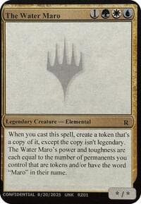 The Water Maro - Un-Known Event Playtest Cards - Magic: The Gathering card