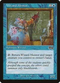 Wizard Mentor - Urza's Saga - Magic: The Gathering card