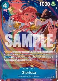 Gloriosa (Alternate Art) - The World's Strongest Warriors - One Piece Card Game card