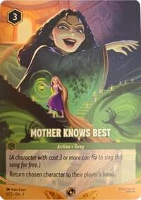 Mother Knows Best - Disney Lorcana Promo Cards - Disney Lorcana card