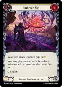 Embrace Sin - Usurp the Shadow Throne - Flesh and Blood TCG card
