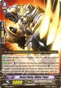 Beast Deity, White Tiger - EB04 - Infinite Phantom Legion - Cardfight Vanguard card