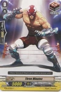 Three Minutes - EB04 - Infinite Phantom Legion - Cardfight Vanguard card
