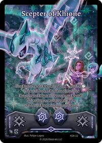 Scepter of Khione - Awakened Promos - Elestrals card