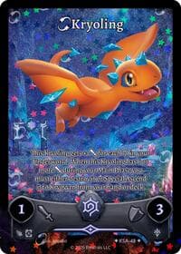 Kryoling (Stellar) - Awakened Promos - Elestrals card