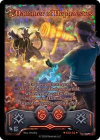 Hammer of Hephaestus (Stellar) - Awakened Promos - Elestrals card