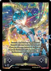 Solar Burst (Stellar) - Awakened Promos - Elestrals card