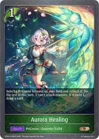 Aurora Healing - CP04: Princess Connect! Re:Dive - Shadowverse: Evolve card